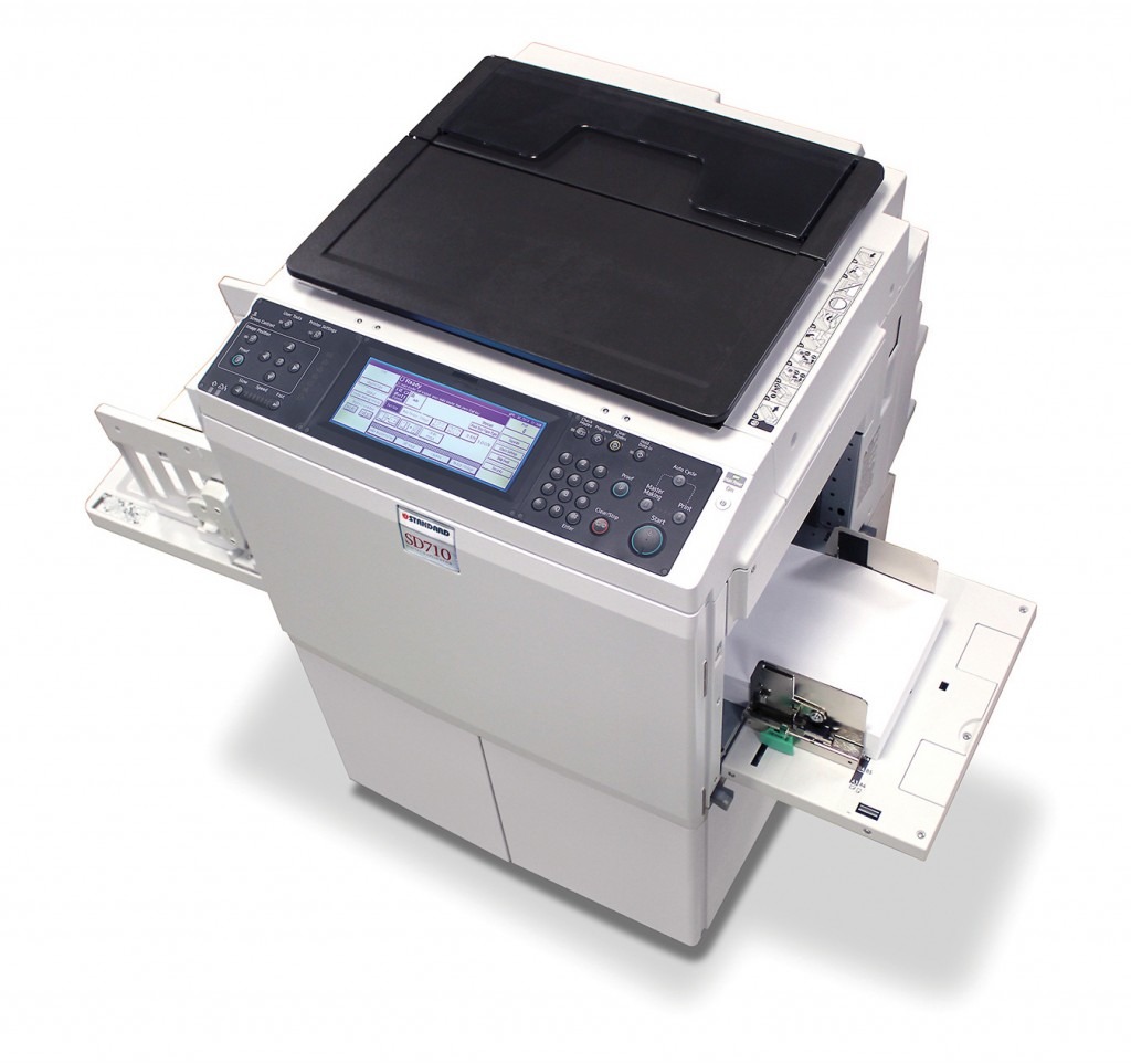 Introducing the NEW SD710 Digital Duplicator 