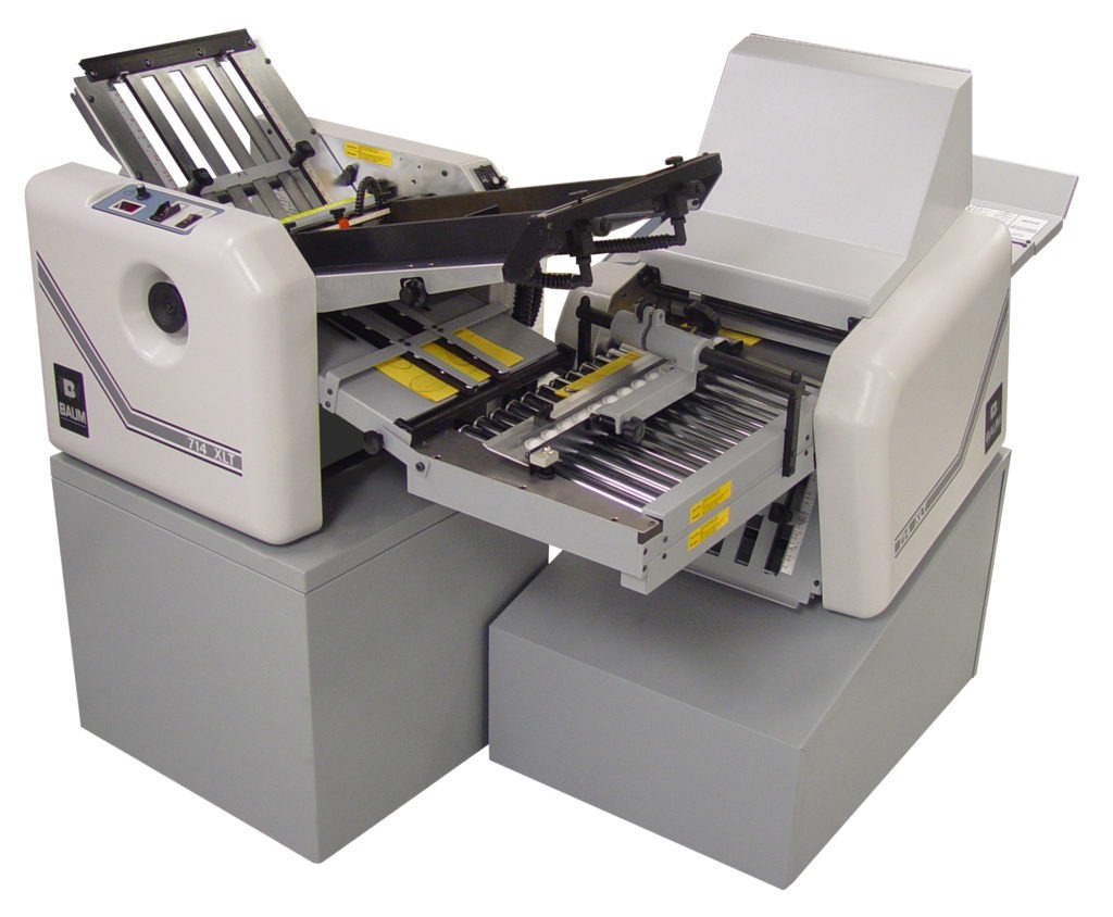 Baum UltraFold 714XLT Air Feed Tabletop Folder with Right Angle Unit