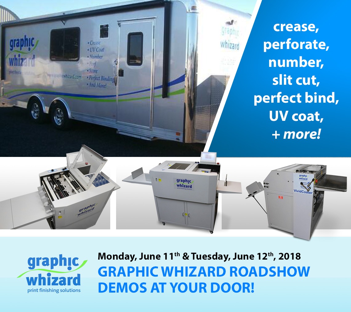 Graphic Whizard Equipment Roadshow