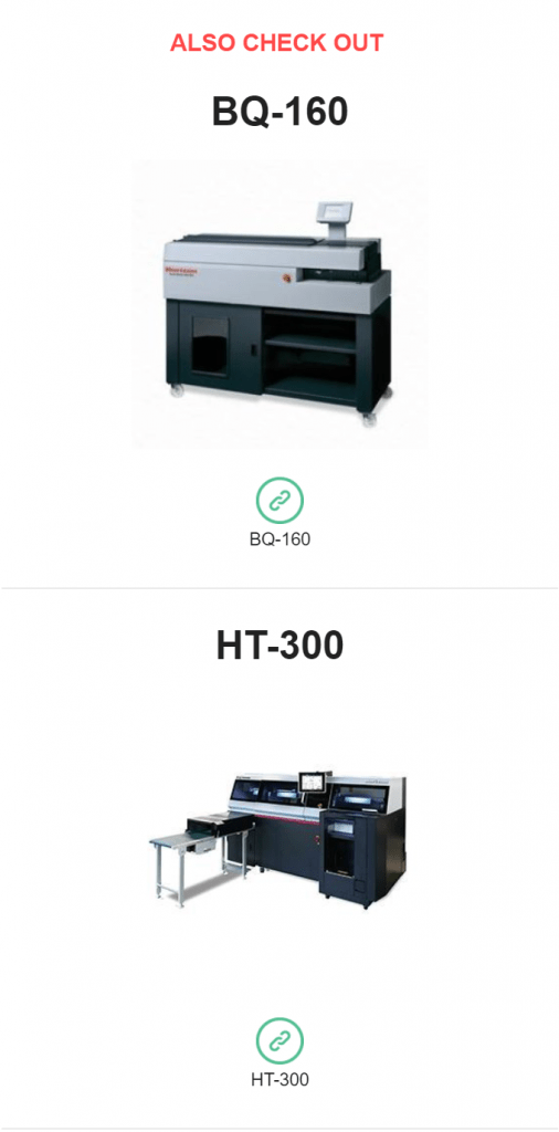 Horizon BQ-160 and HT-300 Binding Machines