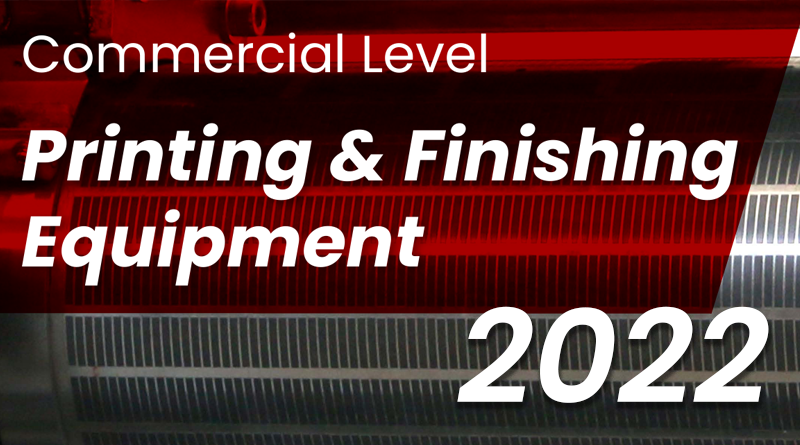 2022 Print & Finishing Equipment Product Catalog Now Available