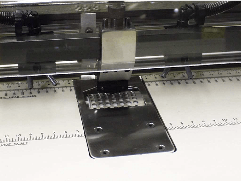 powerful vacuum feeding on Rosback machines