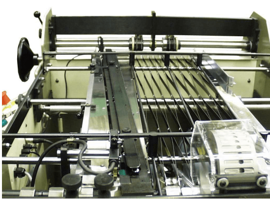 accurate registration section on Rosback machine