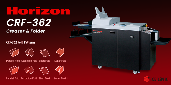 Horizon CRF-362: Creasing & Folding For Heavier Sheets In One Pass