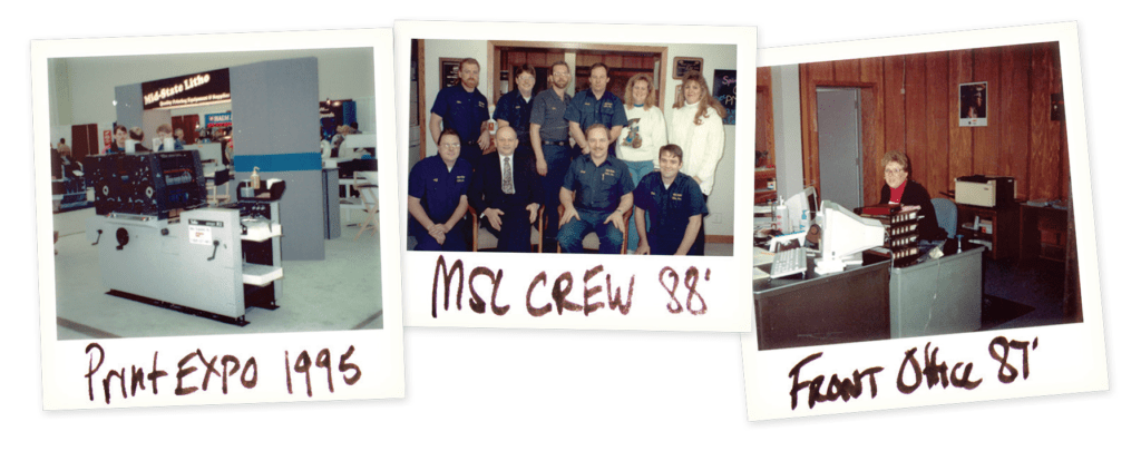 Vintage Polaroids from MSL