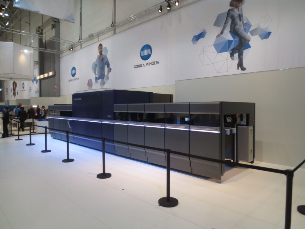 Konica Minolta Drupa Booth