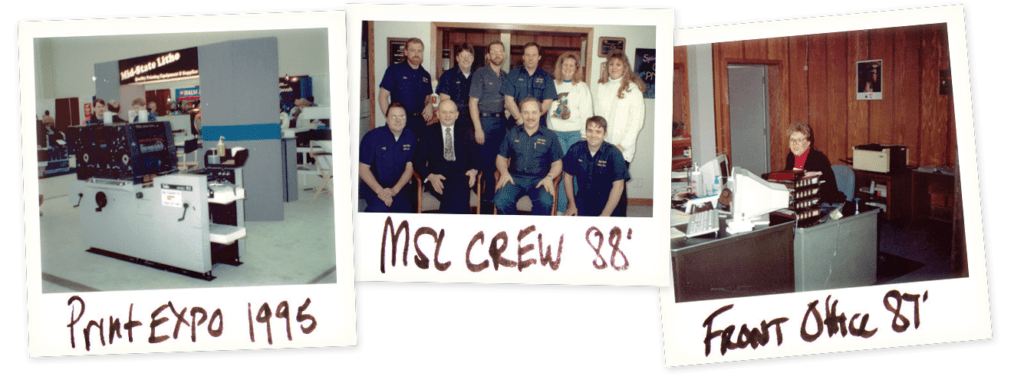 Vintage MSL Polaroids