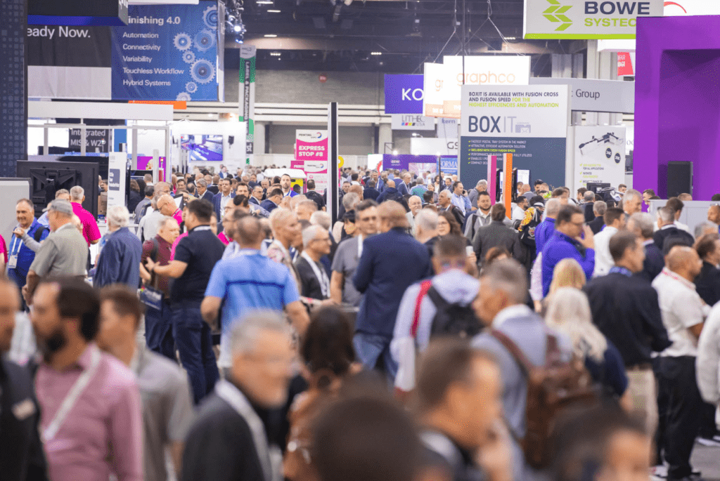 Crowd at Printing United Expo