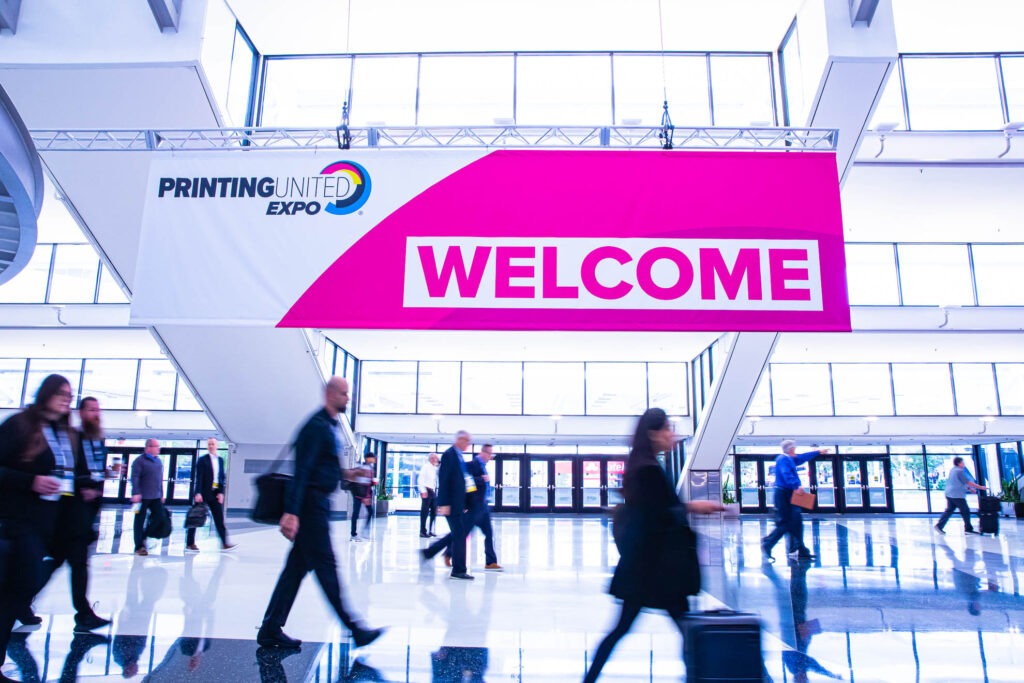 Printing United Welcome Sign